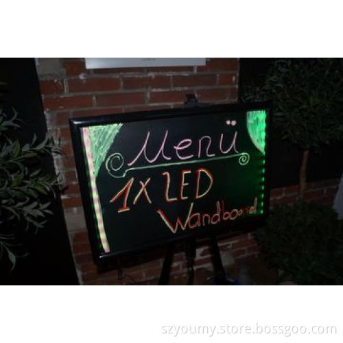 LED Writing Board, 40 x 30cm, One Sided